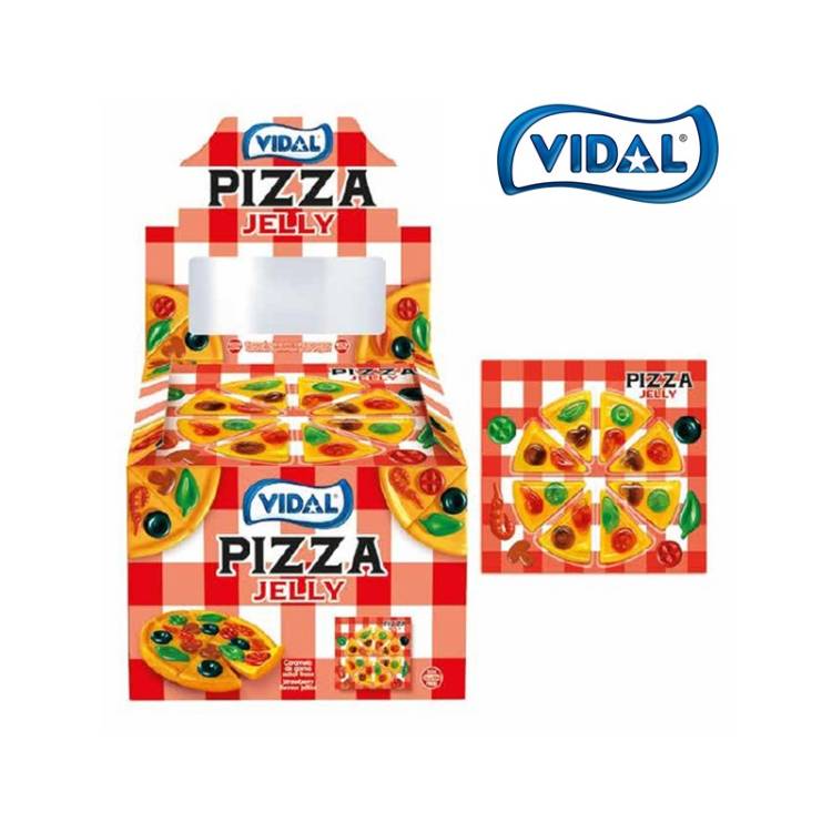 Vidal Pizza Jelly 11x66g