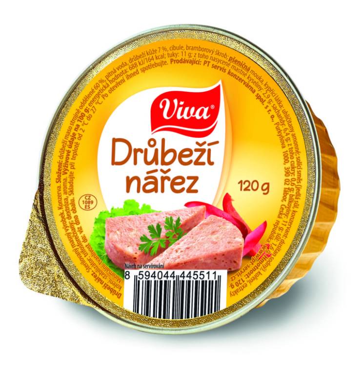 VIVA Drůbeží Nářez 16x120g