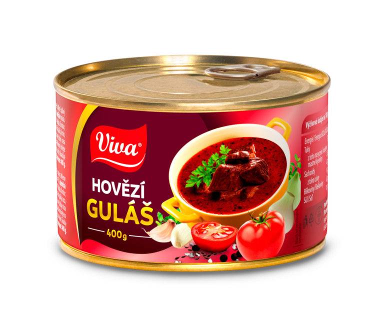 VIVA Hovězí Guláš 400g