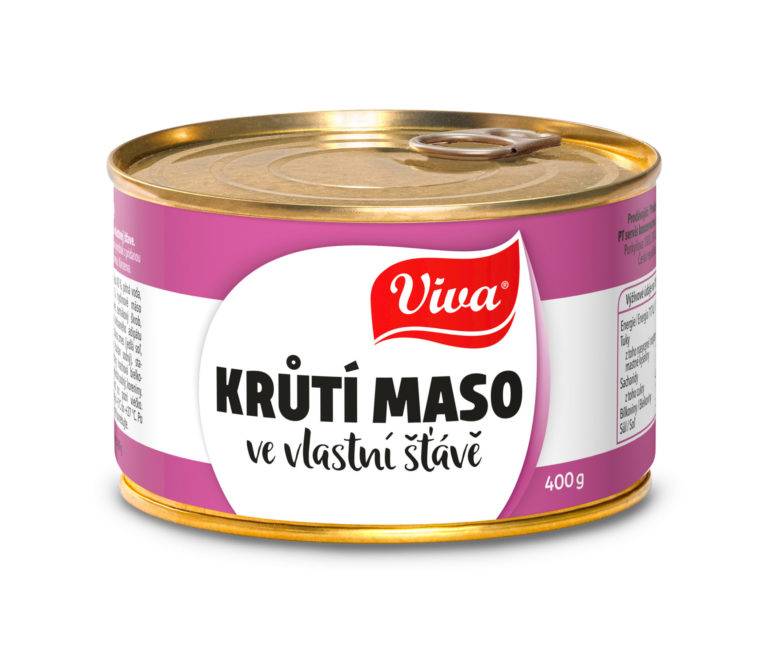 VIVA Krutí Maso Ve Vlastní Šťávě 400g