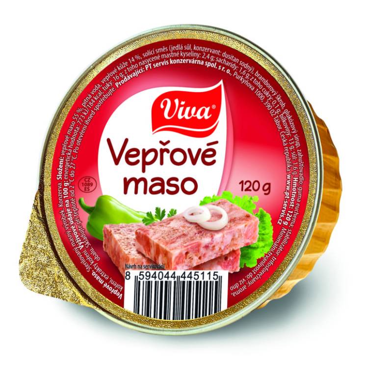 VIVA Vepřové Maso 16x120g