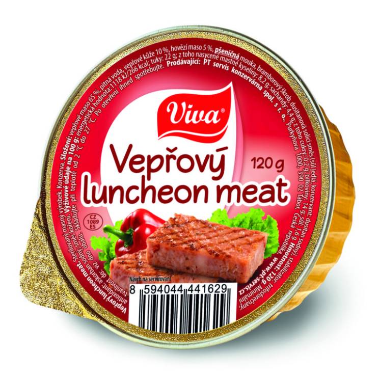 VIVA Vepřový Luncheon Meat 16x120g