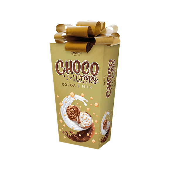 Vobro Choco Crispy Mašle 180g