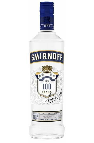Vodka Smirnoff Blue 50% 1l