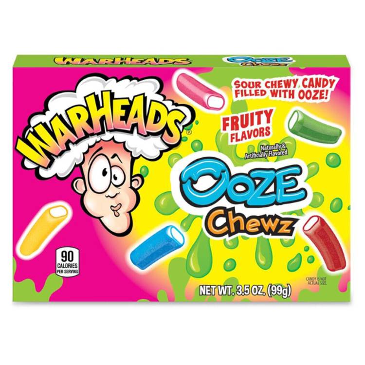 Warheads Ooze Chewz 12x99g