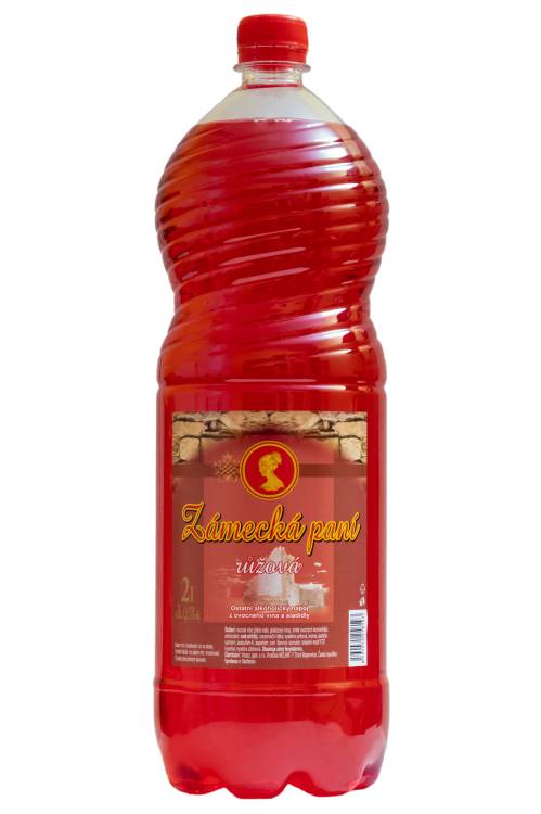 Zámecká Paní Růžová PET 9,5% 2l