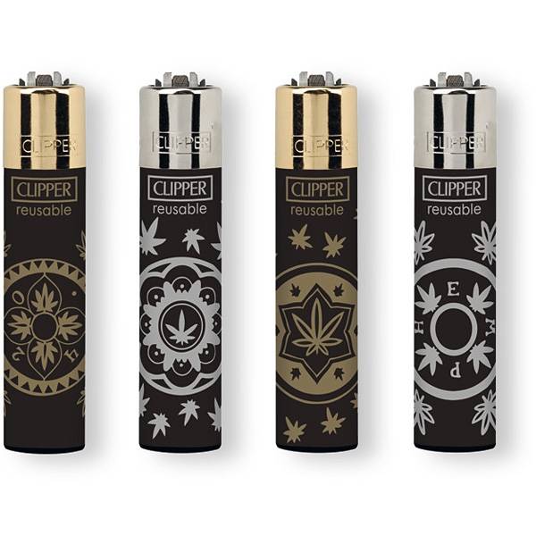 Zapalovač Clipper Money Hemp 24ks