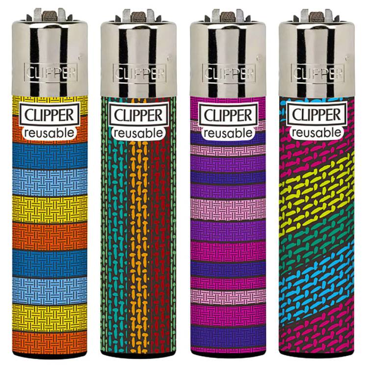 Zapalovač Clipper Real Fabric 24ks