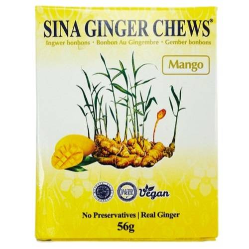 Zázvorové Bonbóny Sina Mango 56g