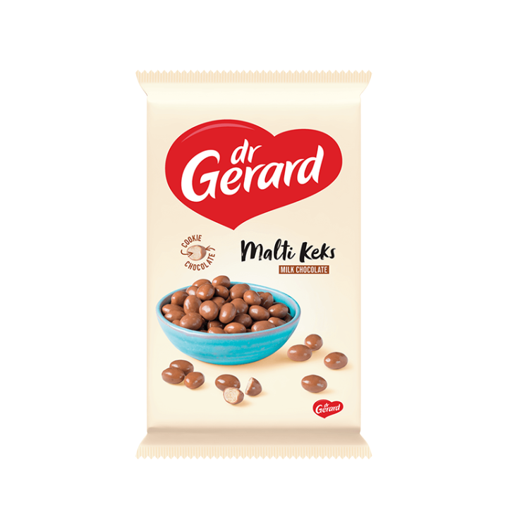 Dr. Gerard Malti Keks Milk Chocolade 75g