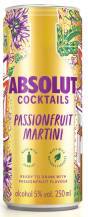 Obrázek k výrobku Absolut Cocktail Passionfruit Martini 5% PLECH 0,25l