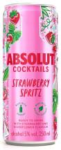 Obrázek k výrobku Absolut Cocktail Strawberry Spritz 5% PLECH 0,25l