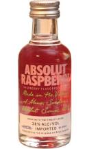 Obrázek k výrobku Absolut Vodka Mini Raspberri 38% 0,05l