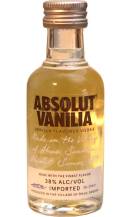 Obrázek k výrobku Absolut Vodka Mini Vanilia 38% 0,05l