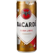 Obrázek k výrobku Bacardi Cuba Libre PLECH 5% 0,25l