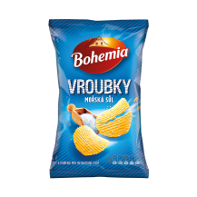 Obrázek k výrobku Bohemia Chips Vroubky Mořská Sůl 55g