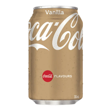 Obrázek k výrobku CC Coca Cola Vanilla PLECH 0,33l EU
