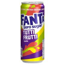 Obrázek k výrobku CC Fanta Zero Tutti Frutti 0,33l