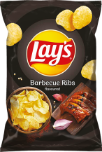 Hình ảnh sản phẩm Chips Lays Barbecue Ribs 130g