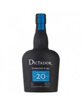 Obrázek k výrobku Dictator 20yo Rum 40% 0,7l