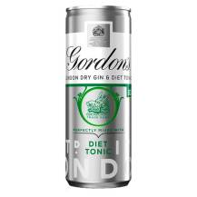 Obrázek k výrobku Gordon's London Dry Gin & Diet Tonic 0,25l