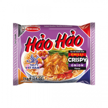 Obrázek k výrobku Hao Hao Chilli Crispy Onion 30x75g