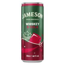Obrázek k výrobku Jameson Whiskey & Cola 5% PLECH 0,25l