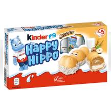 Obrázek k výrobku Kinder Happy Hippo Oříšek 5x20,7g