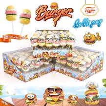 Obrázek k výrobku Lízátko Burger Mallow 30x17g