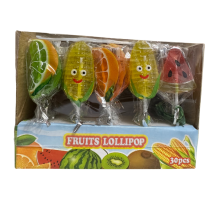 Obrázek k výrobku Lízátko Fruits Lollipop 30x15g