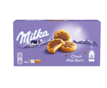 Obrázek k výrobku Milka Biscuits Choco Mini Stars 150g