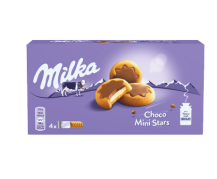 Hình ảnh sản phẩm Milka Biscuits Choco Mini Stars 150g