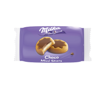 Obrázek k výrobku Milka Biscuits Choco Mini Stars 37,5g
