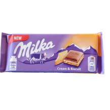 Obrázek k výrobku Milka Čokoláda Creme & Biscuit 100g