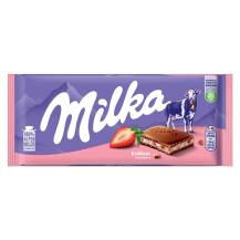 Hình ảnh sản phẩm Milka Čokoláda Strawberry 100g RO