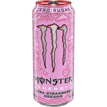 Obrázek k výrobku Monster Energy Ultra Strawberry Dream 0,5l EU