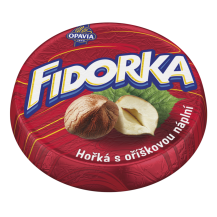 Hình ảnh sản phẩm Opavia Fidorka Hořká S Oříškovou Náplní 30g