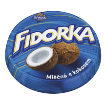 Hình ảnh sản phẩm Opavia Fidorka Mléčná S Kokosovou Náplní 30g