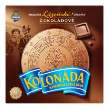 Obrázek k výrobku Opavia Kolonáda Lázeňské Oplatky Čokoláda 200g