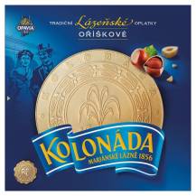 Obrázek k výrobku Opavia Kolonáda Lázeňské Oplatky Oříšek 175g