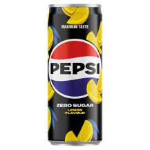 Obrázek k výrobku Pepsi Cola Lemon Sugar Zero PLECH 0,33l