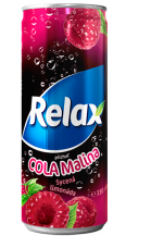 Obrázek k výrobku Relax Limonáda Cola Malina  0,33l
