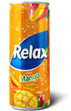 Obrázek k výrobku Relax Limonáda Mango  0,33l
