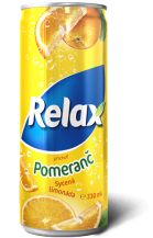 Hình ảnh sản phẩm Relax Limonáda Pomeranč  0,33l