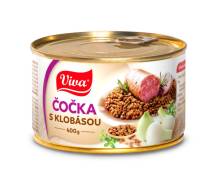 Hình ảnh sản phẩm VIVA Čočka S Klobásou 400g