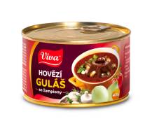 Hình ảnh sản phẩm VIVA Hovězí Guláš Se Žampiony 400g