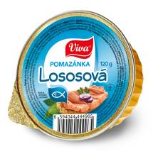 Obrázek k výrobku VIVA Lososová Pomazánka 16x120g