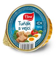 Obrázek k výrobku VIVA Tuňák S Vejci 16x120g