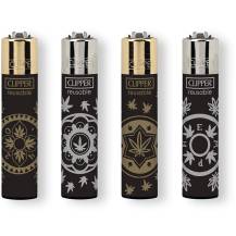 Hình ảnh sản phẩm Zapalovač Clipper Money Hemp 24ks