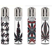 Hình ảnh sản phẩm Zapalovač Clipper Neon Leaves 24ks